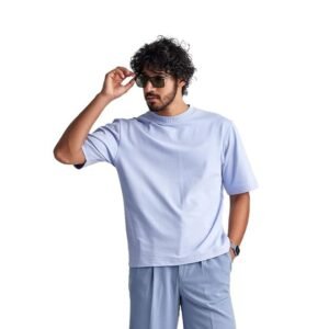 Ludic Dailymove Collection Men's Cotton Chroma Casual T-Shirt Comfortable, Relaxed Fit, Crew Neck, Everyday Staple